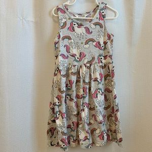 H&M Unicorn Dress Size 6-8